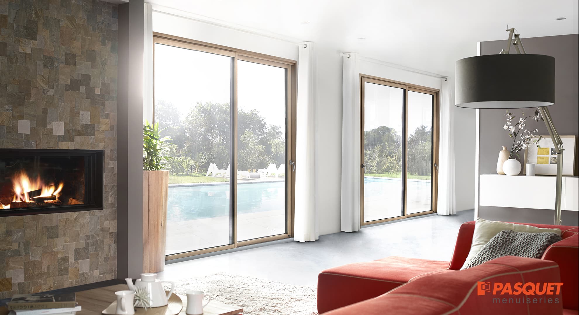Menuiserie vitrée pour un projet d'habitat