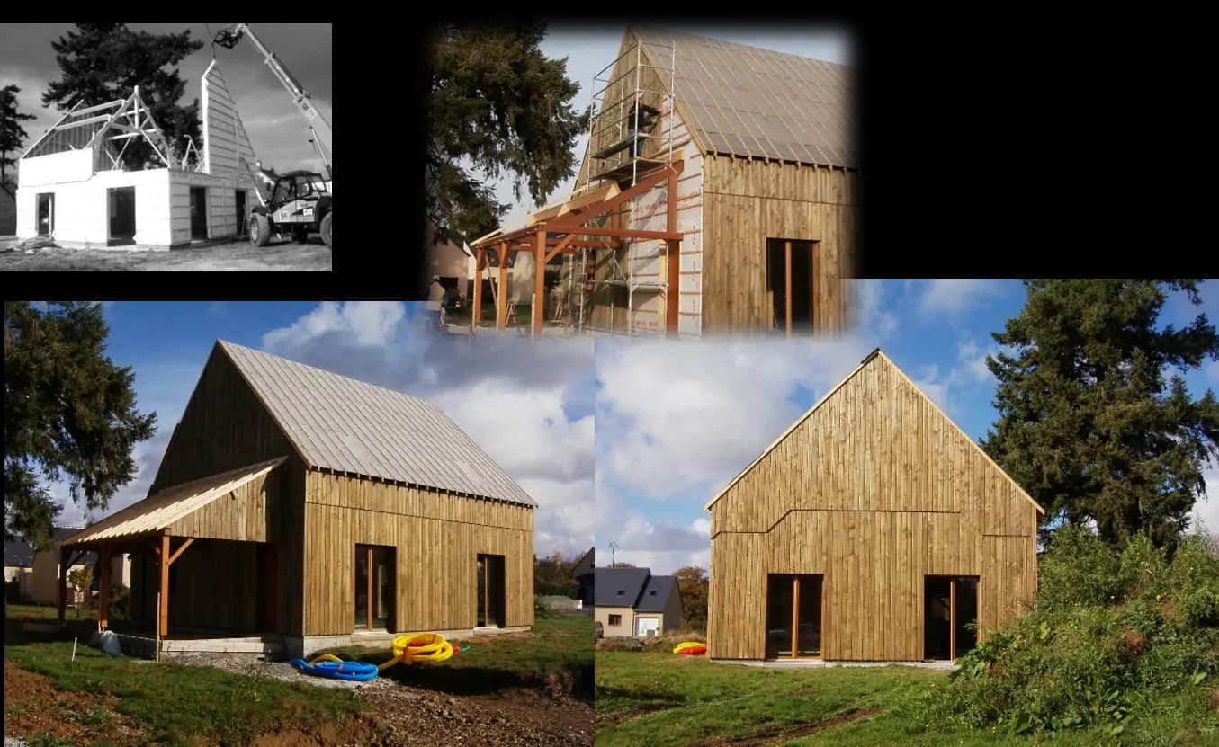 Maison ossature bois