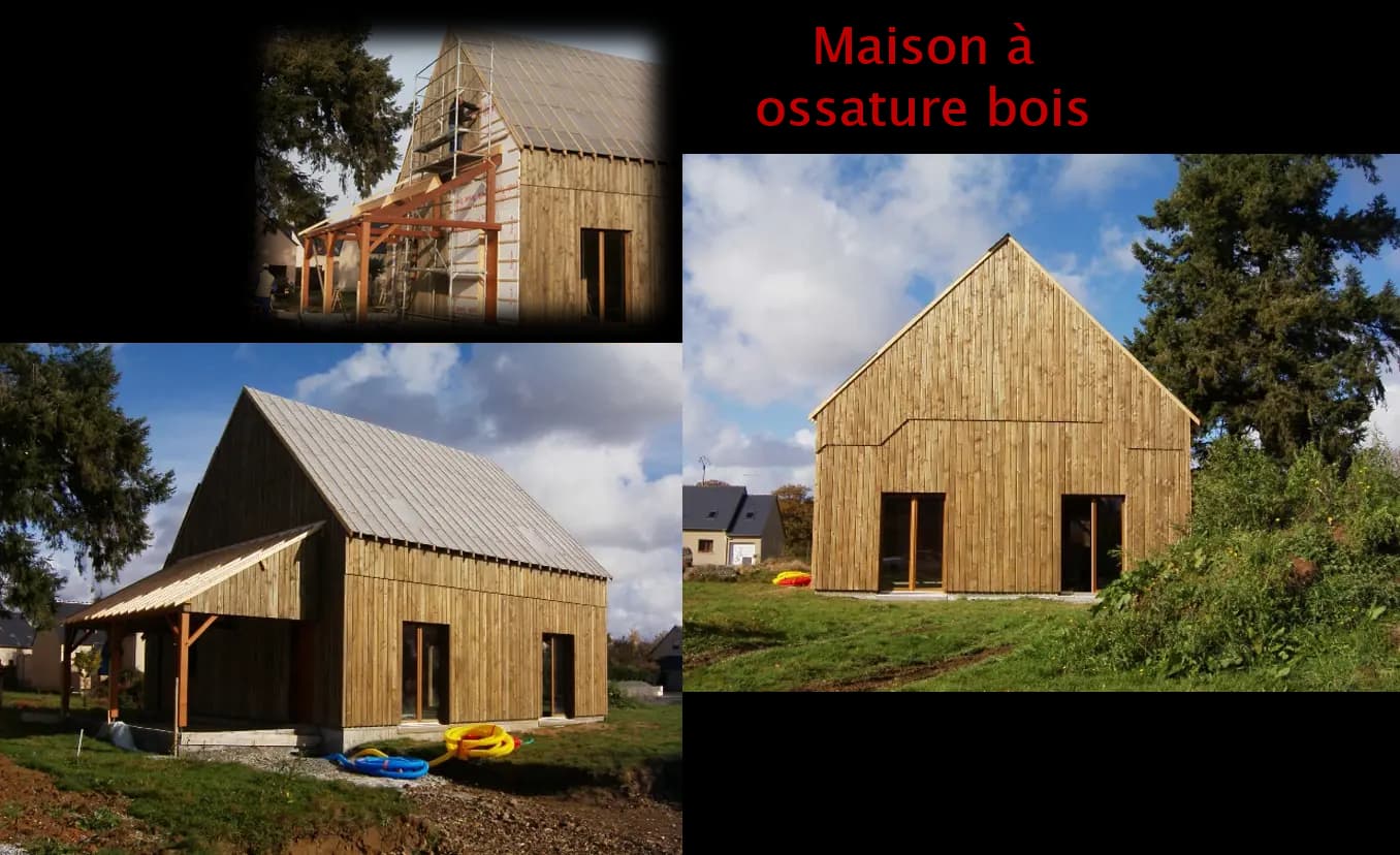 Maison ossature bois